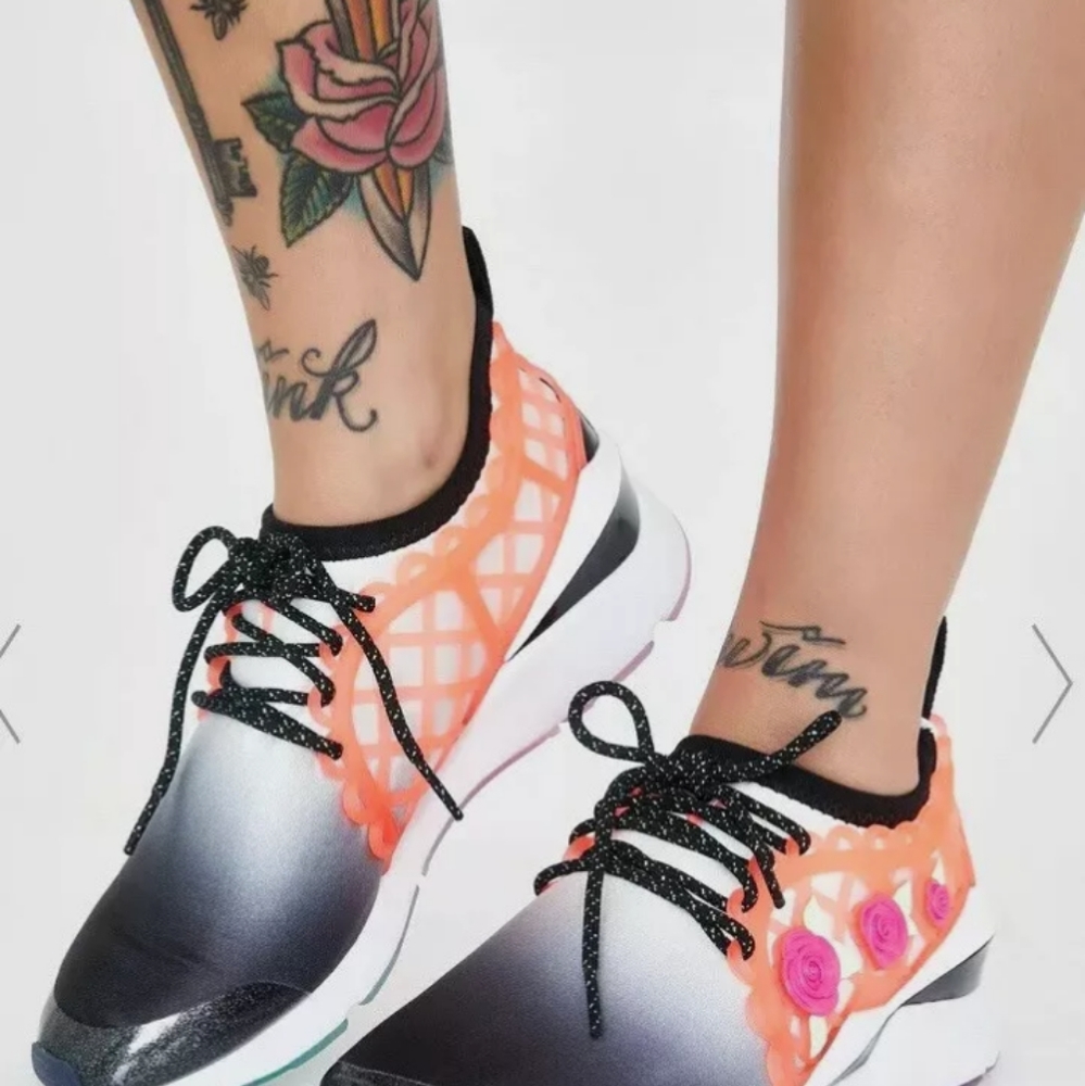 Sophia Webster Muse floral sneaker